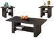 Coaster® Rodez 3-Piece Black Oak Occasional Table Set-0