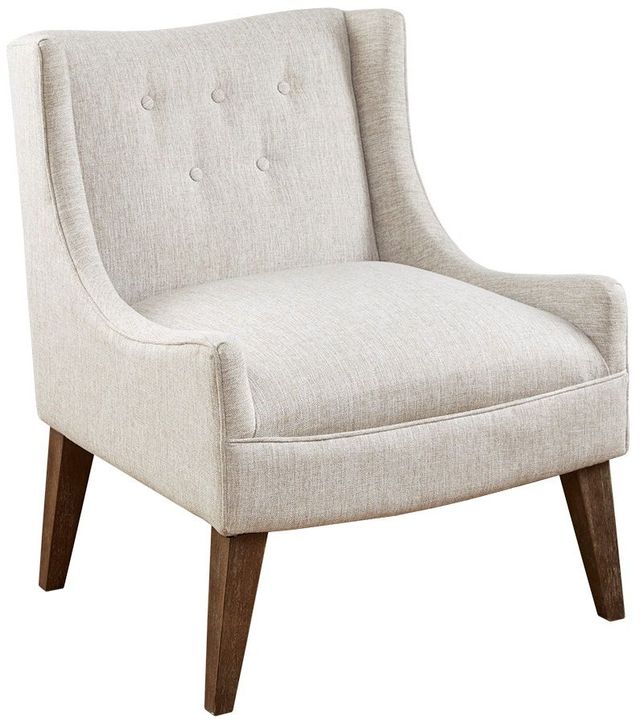 Olliix by Madison Park Cream Malabar Accent Chair-3