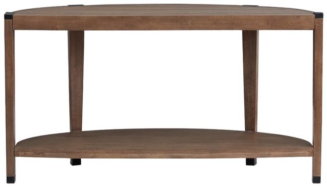 Magnussen Home® Kaysen Wallaby Demilune Sofa Table-2