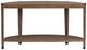 Magnussen Home® Kaysen Wallaby Demilune Sofa Table-2
