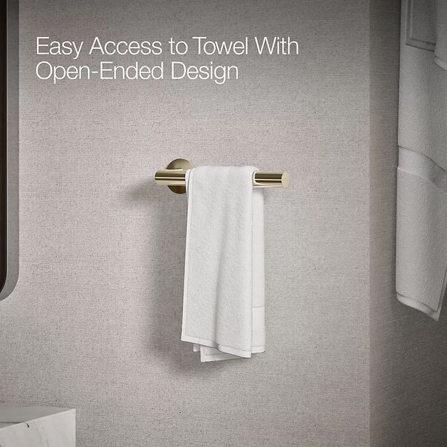 KOHLER® Components® Vibrant French Gold Towel Arm-3