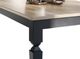 Signature Design by Ashley® Brenkerton Grayish Brown Rectangular Dining Table with Black Base-4