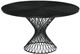 Armen Living Cirque Channell 5-Piece Black/Charcoal Dining Table Set-3