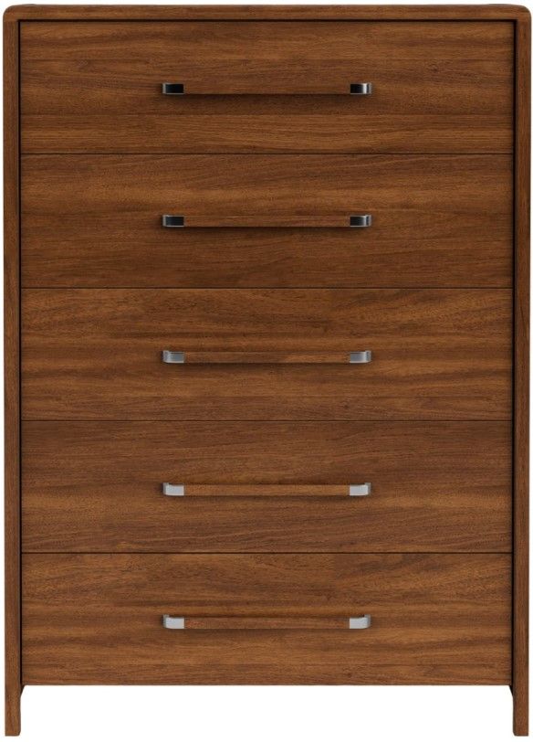 Riverside Furniture Elsie Classic Walnut 5-Drawer Chest-1