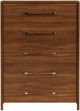 Riverside Furniture Elsie Classic Walnut 5-Drawer Chest-1