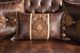 Furniture of America® Palencia Brown/Dark Cherry Sofa-5