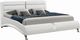 Coaster® Jeremaine White Upholstered Queen Bed-0
