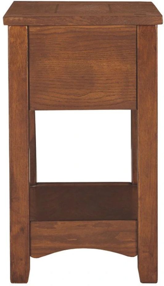 Signature Design by Ashley® Breegin Brown Chair Side End Table-2