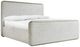 Bernhardt Arcadia Clay/Gray Queen Upholstered Panel Bed-0