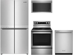KitchenAid® 4 Piece Stainless Steel Kitchen Package
