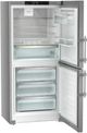 Liebherr 30" 12.8 Cu. Ft. SmartSteel Stainless Steel Counter Depth Bottom Freezer Refrigerator-3