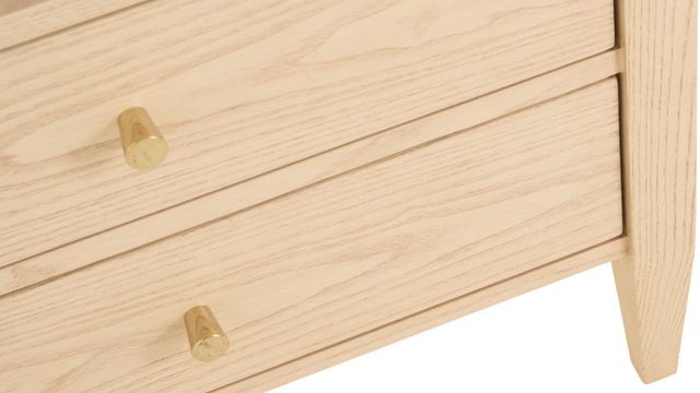 Bassett® Furniture Willow Natural Sand Bedside Table-4