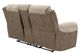 Taffy Sand Power Reclining Console Loveseat-4