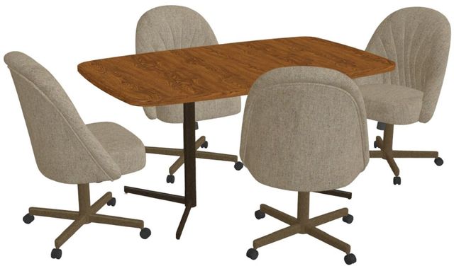 Chromcraft™ Customizable Landry Haywood 5-Piece Dining Set-0