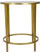 Zeugma Imports® Gold Side Table-3
