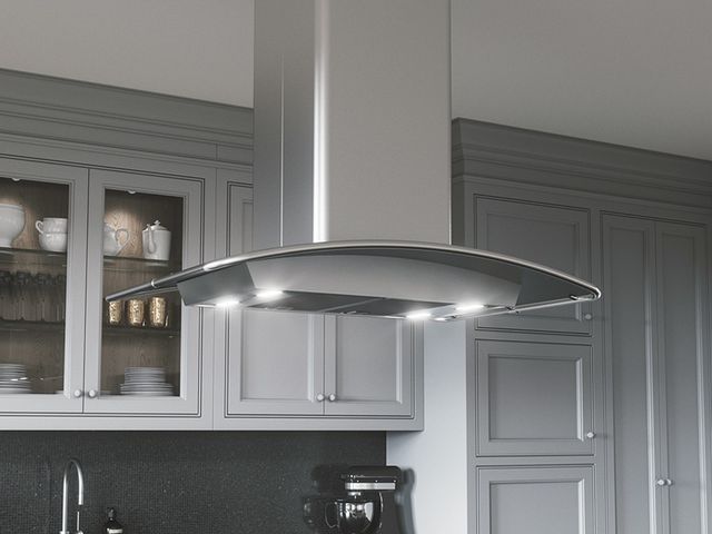 Zephyr Milano 36" Stainless Steel Island Range Hood-3