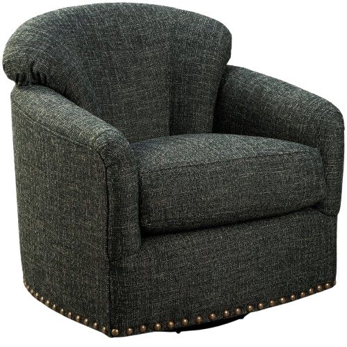 Craftmaster® Customizable CM Modern 31" Swivel Chair-0