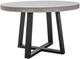 Moe's Home Collection Vault Terrazzo Dining Table with Black Iron Base-0
