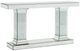 Michael Amini® Montreal™ Mirrored Pedestal Console Table-0