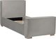 TOV Furniture Madison Grey Twin Velvet Bed-0