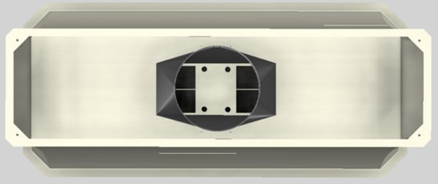 Vent-A-Hood® Designer Series 66" Biscuit Island Range Hood-3