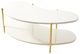 Michael Amini® Sassani Gold/Pearl White Cocktail Table-5