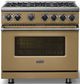 Viking® 7 Series 36" Golden Hour Pro Style Natural Gas Range-2