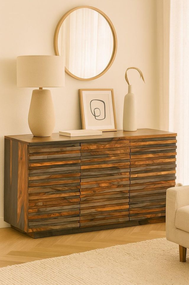 Jaipur Furniture Herrison Brown Herrison Sideboard-1