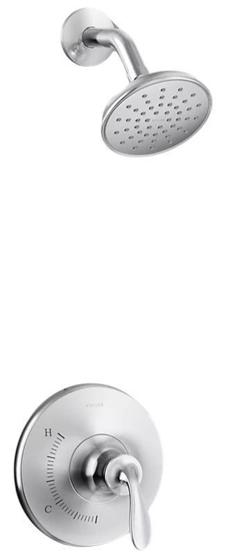 KOHLER® Bellera® Rite-Temp® Polished Chrome 1.75 GPM Shower Trim Kit-0