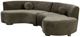 Classic Home Octavia 2-Piece Olive Moss Sectional Set-3