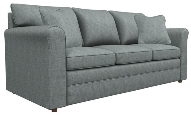 La-Z-Boy® Leah Indigo Queen Sleeper Sofa-0