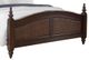 American Woodcrafters Rodanthe Cherry Brunette King Woven Panel Bed-2