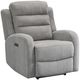 Elements International Avanti Whiskers Nature Grey Power Recliner-0
