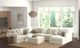 Jackson Furniture Ritzy 7-Piece Bone Right-Arm Facing Sectional with Ottoman-1