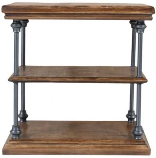 Jofran Inc. Larson Brown End Table-2