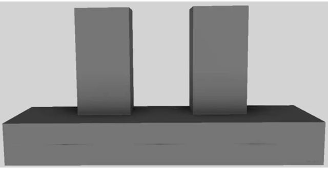 Vent-A-Hood® 66" Gunsmoke Contemporary Wall Mounted Range Hood-0