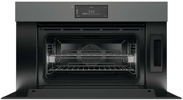 Fisher & Paykel Series 9 Minimal 30" Grey Glass Compact Combination Steam Oven-1
