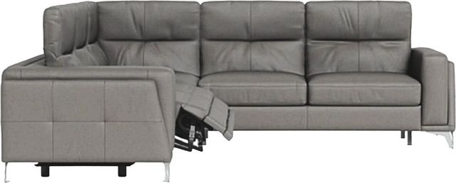 Palliser® Furniture Customizable Paolo 4-Piece Wide Right Arm Facing Power Reclining Sectional and Double Sofa Bed-3