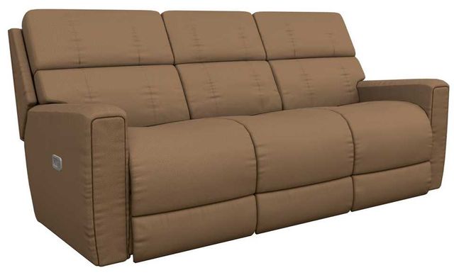 La-Z-Boy® Apollo Camel Power Reclining Sofa with Headrest and Lumbar-0