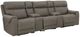 Signature Design by Ashley® Starbot 5-Piece Fossil Power Reclining Sectional Sofa with Consoles-0