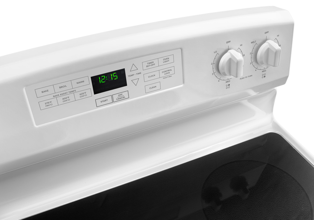 Amana® 30" White Freestanding Electric Range-4