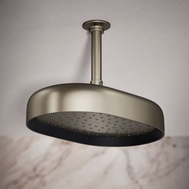KOHLER® Statement® Vibrant Brushed Nickel 1.75 GPM 12" Single-Function Rainhead-1