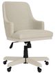 Riverside Furniture Maren Light Gray/White Sand Upholstered Desk Chair-0