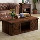 Legends Home Farmhouse Barnwood Coffee Table-1