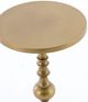 Four Hands Calhoun Antique Brass End Table-2