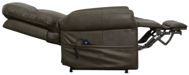 Flexsteel® Jenkins Brown Power Lift Recliner with Power Headrest and Lumbar-6