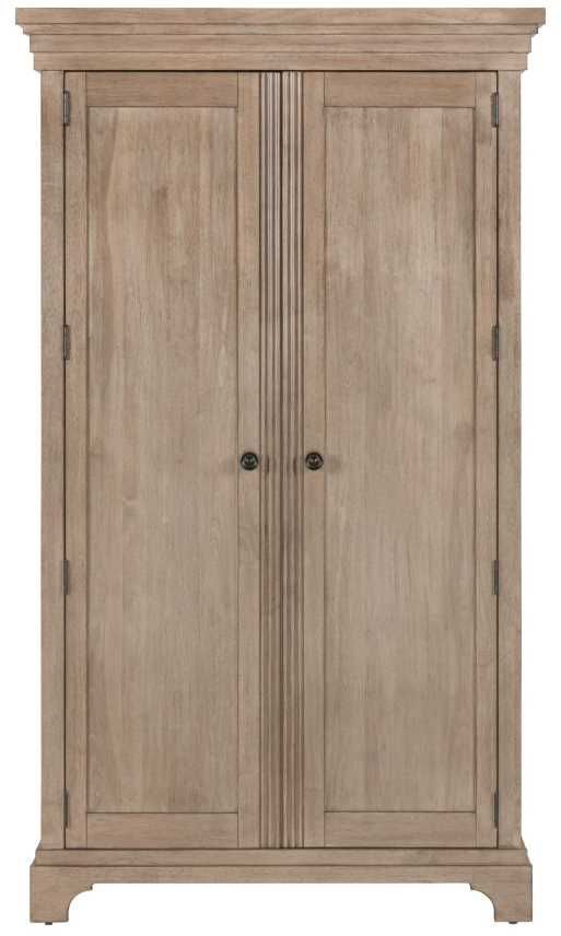 Liberty Furniture Haven Hills Camel Beige Armoire-2