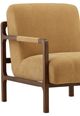 Dovetail Furniture Jordi Brown/Sepulveda Ochre Occasional Chair-1