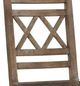 John Thomas Furniture® Farmhouse Chic Brindle Double X Back Dining Side Chair -1