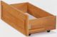 Night & Day Furniture™ Cinnamon Set of 2 Medium Oak Queen Rolling Storage Drawers-0
